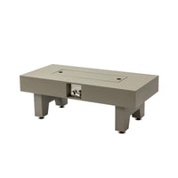 Alora 42-Inch 50K BTU Iron Liquid Propane Fire Pit Table With Glass Stones