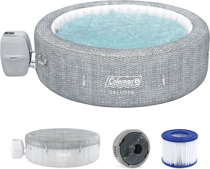 Coleman Sicily Energy-Efficient Airjet Inflatable Hot Tub 5-7 Person with App-Control