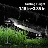 Neomow X Robot Lawn Mower Perimeter Wire Free for 1 Acre 3D LiDAR SLAM+Vision Mapping Robotic Lawnmower with 4G, No RTK Station Required, AI Accurate Obstacle Avoidance, App Control, Anti-Theft