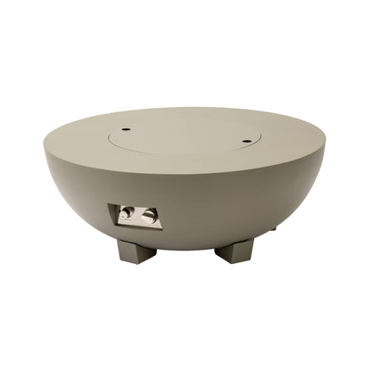 Alora Premium 36-Inch Round Outdoor Iron Patio Fire Pit Table With Metal Cover (SAK71954)