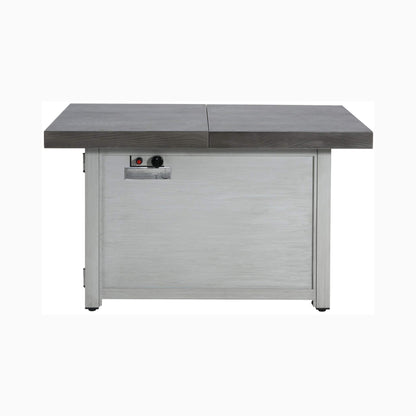 Alora Premium 50K BTU Rectangle Outdoor Aluminum Fire Pit Table (SAK70248)