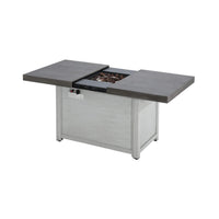 Alora Premium 50K BTU Rectangle Outdoor Aluminum Fire Pit Table