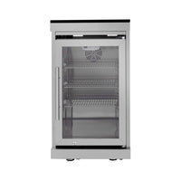 Castelle Flame Capri 96-Inch 6-Burner 85000 BTU Outdoor Kitchen Liquid Propane Grill Island With Fridge