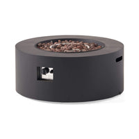 Alora Modern 32-Inch 40K BTU Round Iron Propane Fire Pit