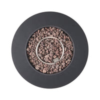 Alora Modern 32-Inch 40K BTU Round Iron Propane Fire Pit