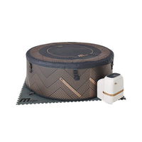 MSpa Mono Frame Series Luxury 6-Person Inflatable Round Hot Tub With WIFI Control