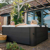 MSpa Oslo Supreme 6-Person 120 Jets Square Spa W/ LED Lights & Integrated App Control