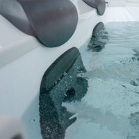 MSpa Oslo Supreme 6-Person 120 Jets Square Spa W/ LED Lights & Integrated App Control