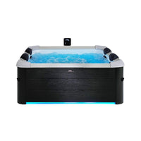 MSpa Oslo Supreme 6-Person 120 Jets Square Spa W/ LED Lights & Integrated App Control