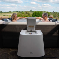 MSpa Oslo Supreme 6-Person 120 Jets Square Spa W/ LED Lights & Integrated App Control