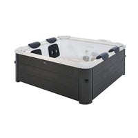 MSpa Oslo Supreme 6-Person 120 Jets Square Spa W/ LED Lights & Integrated App Control