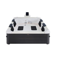 MSpa Oslo Supreme 6-Person 120 Jets Square Spa W/ LED Lights & Integrated App Control
