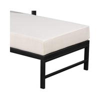 Alora Outdoor 3-Person L-Shaped Patio Sofa With Iron Frame And Thick Cushions [No Coffee Table]