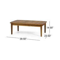 Alora Premium 4-Piece Wooden Outdoor Patio Conversation Seating Set With Cushions