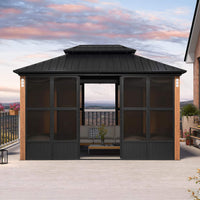 Alora Prestige Premium Hardtop Double Top Outdoor Patio Solarium Sunroom