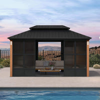 Alora Prestige Premium Hardtop Double Top Outdoor Patio Solarium Sunroom