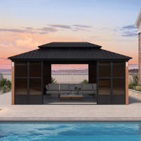 Alora Prestige Premium Hardtop Double Top Outdoor Patio Solarium Sunroom