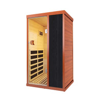 Thermora Maison Single-Person Infrared Sauna Room With Bluetooth Music Player And Ambient Light
